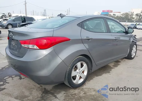 2011 Hyundai Elantra Gls z USA, uszkodzony, nr VIN 5NPDH4AE2BH060850